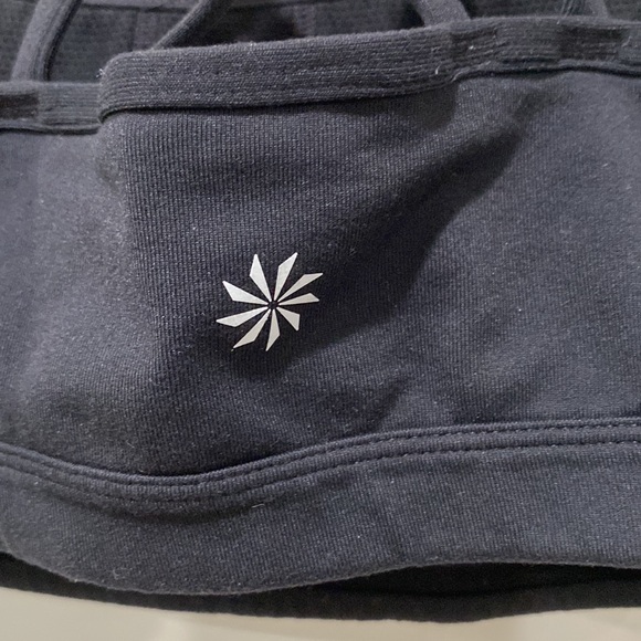 Athleta Hyper focused black sports yoga bra size medium - Picture 5 of 6